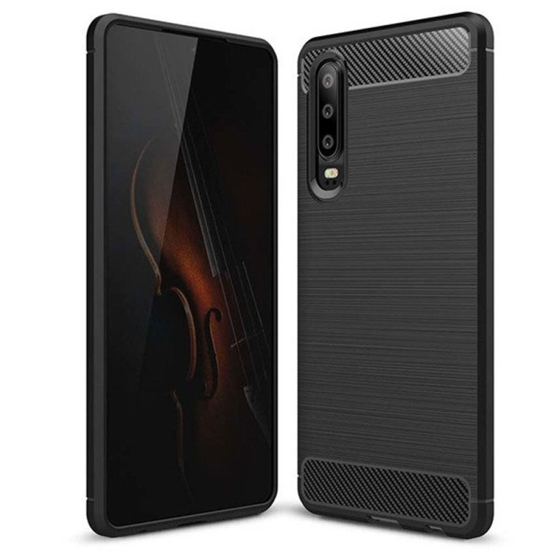 OEM Pouzdro Forcell Carbon HUAWEI P30 černé