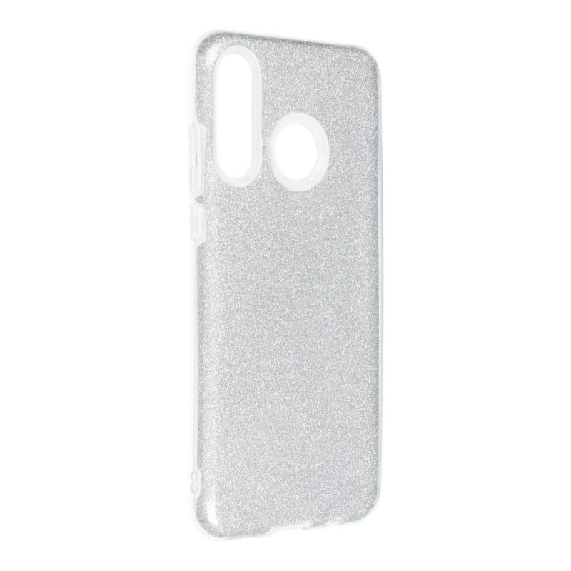 OEM Pouzdro Forcell SHINING HUAWEI P30 LITE stříbrné