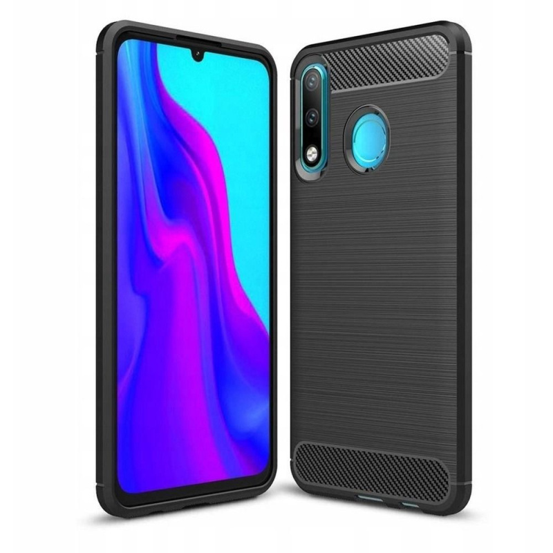 OEM Pouzdro Forcell Carbon HUAWEI P30 Lite černé