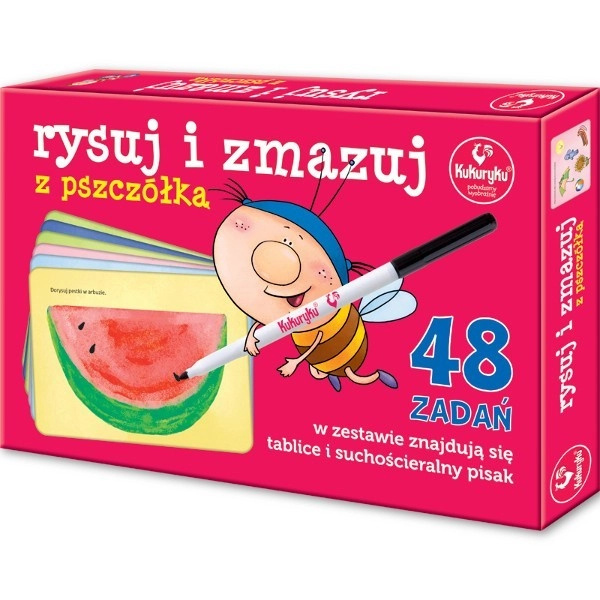 Kukuryku Kreslete a mažte včelkou