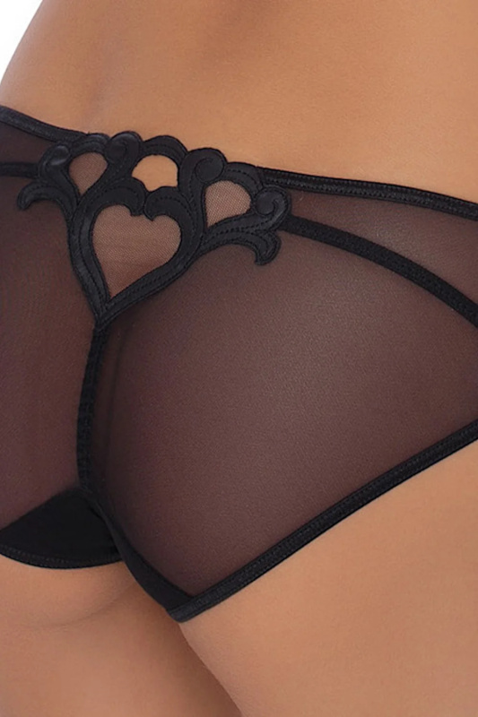 Dámské kalhotky Lica black - ROZA černá S