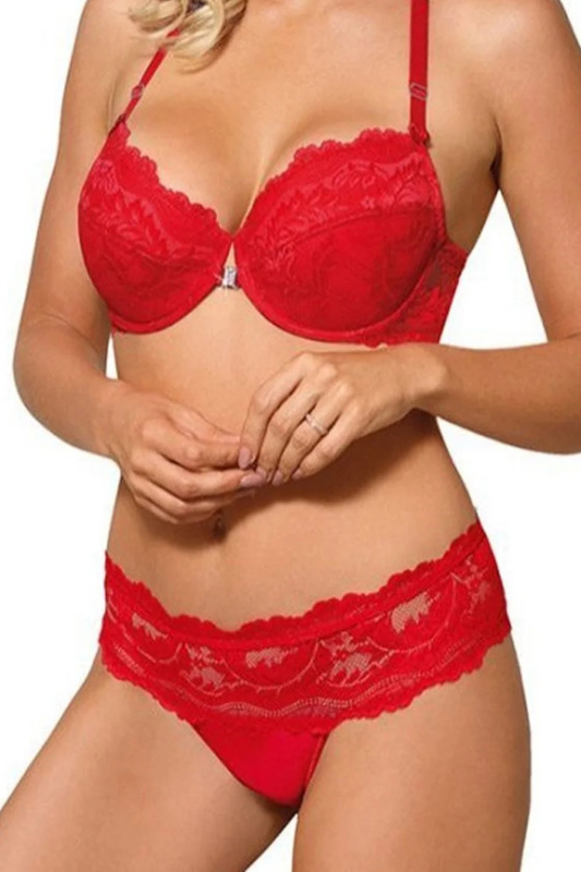 Dámská tanga Sefia red - ROZA červená L