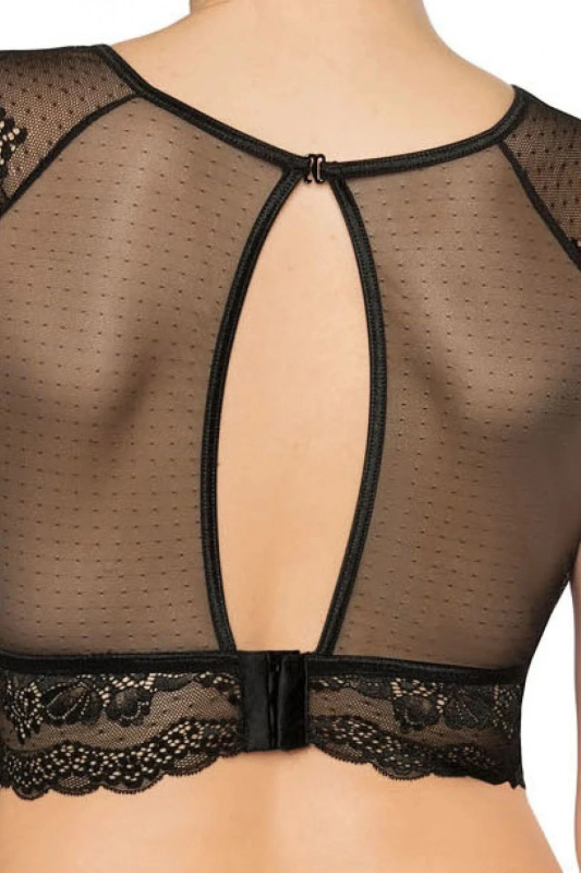 Dámský top Ellba - ROZA černá L