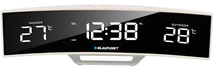 Radiobudík Blaupunkt CR12WH / LED displej / FM / digitální tuner / bílá Varianta: ivi1