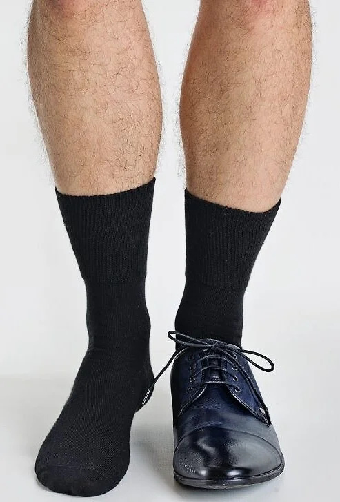 Pánské ponožky Regina Socks Purista Antybakteriální Froté grafit 43-46