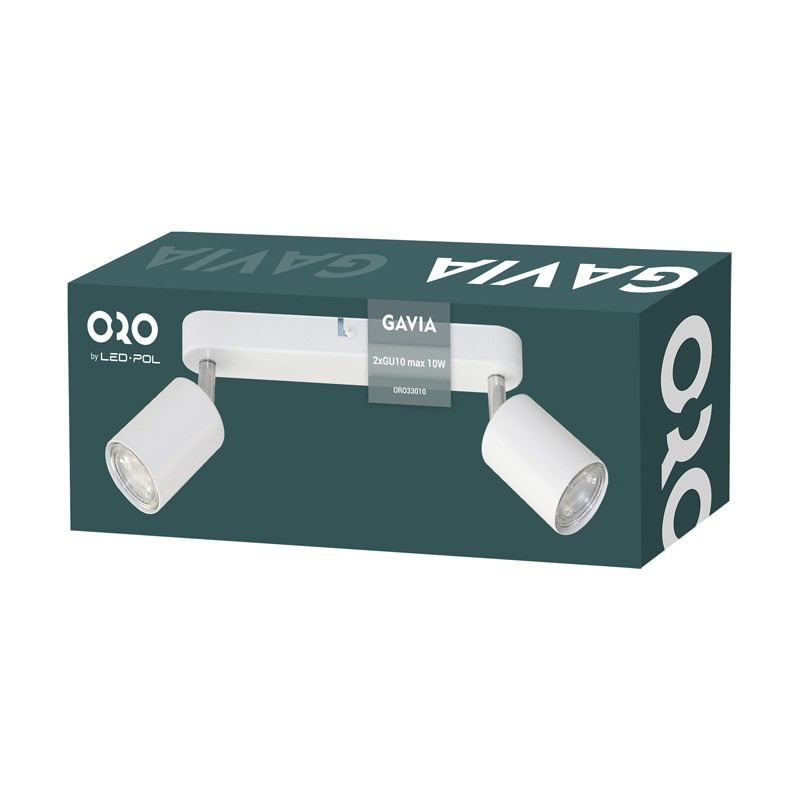 LED bodové svítidlo LED-POL Gavia 2XGU10 W