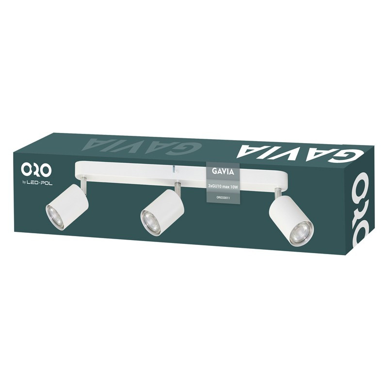 LED bodové svítidlo LED-POL Gavia 3XGU10 W