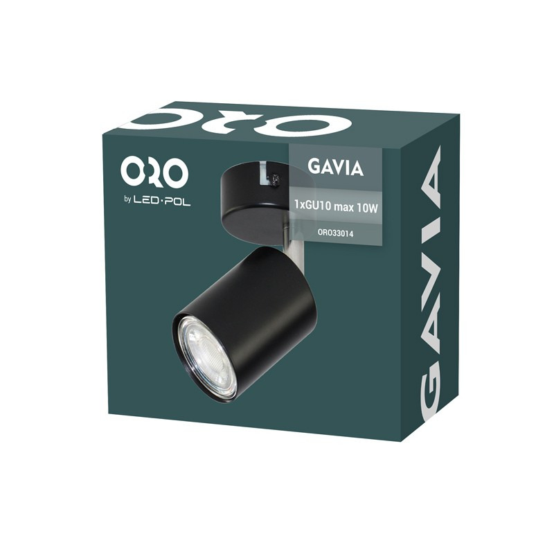 LED bodové svítidlo LED-POL Gavia 1XGU10 B