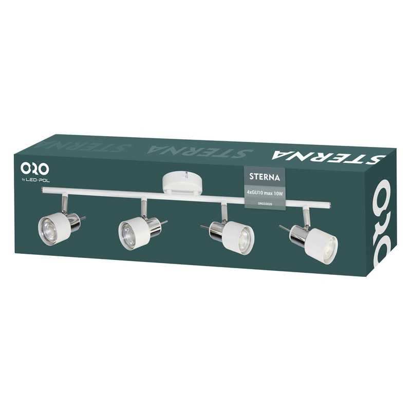 LED bodové svítidlo LED-POL Sterna 4XGU10 W