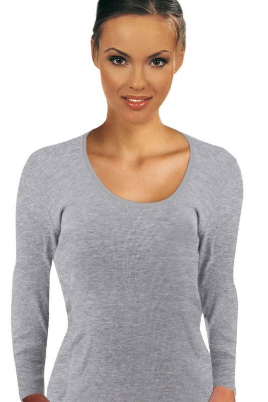 Dámská košilka Lena grey - EMILI šedá XL