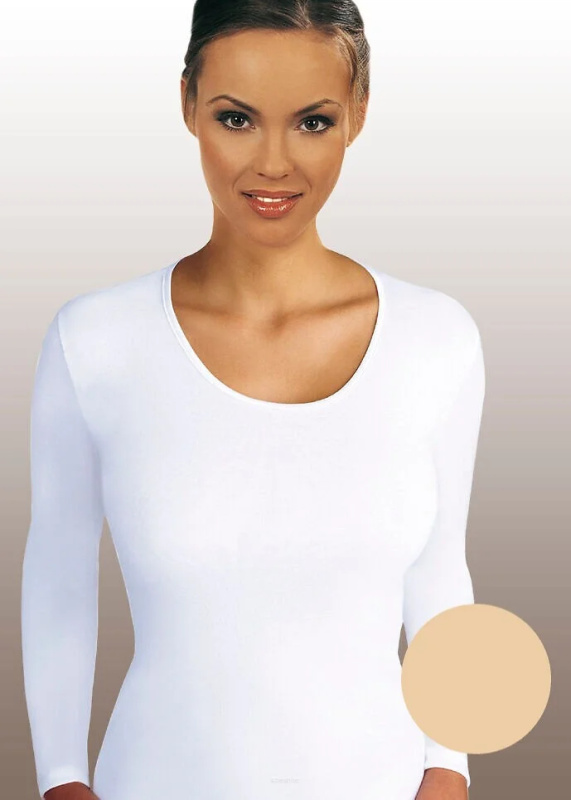 Dámská košilka Emili Lena barva 2XL-3XL mélange XXL