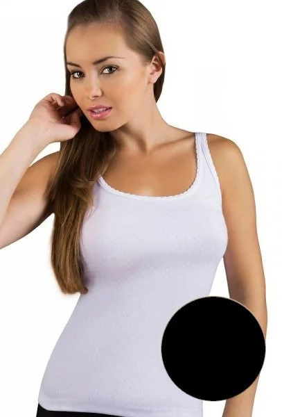 Černá dámská košilka Emili Mania S-XL Béžová M