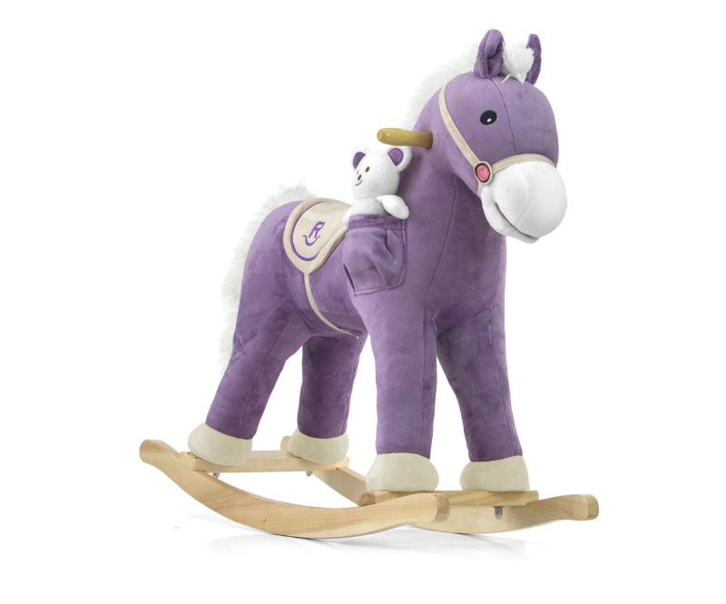 Milly Mally houpací koník Pony fialový - 1 kus
