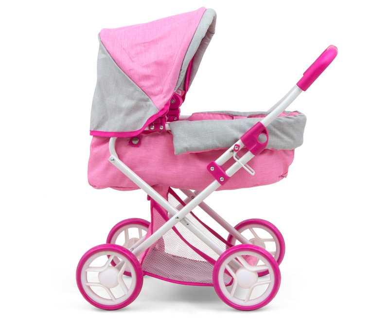 Dětský kočárek pro panenky MILLY MALLY Alice Prestige Pink