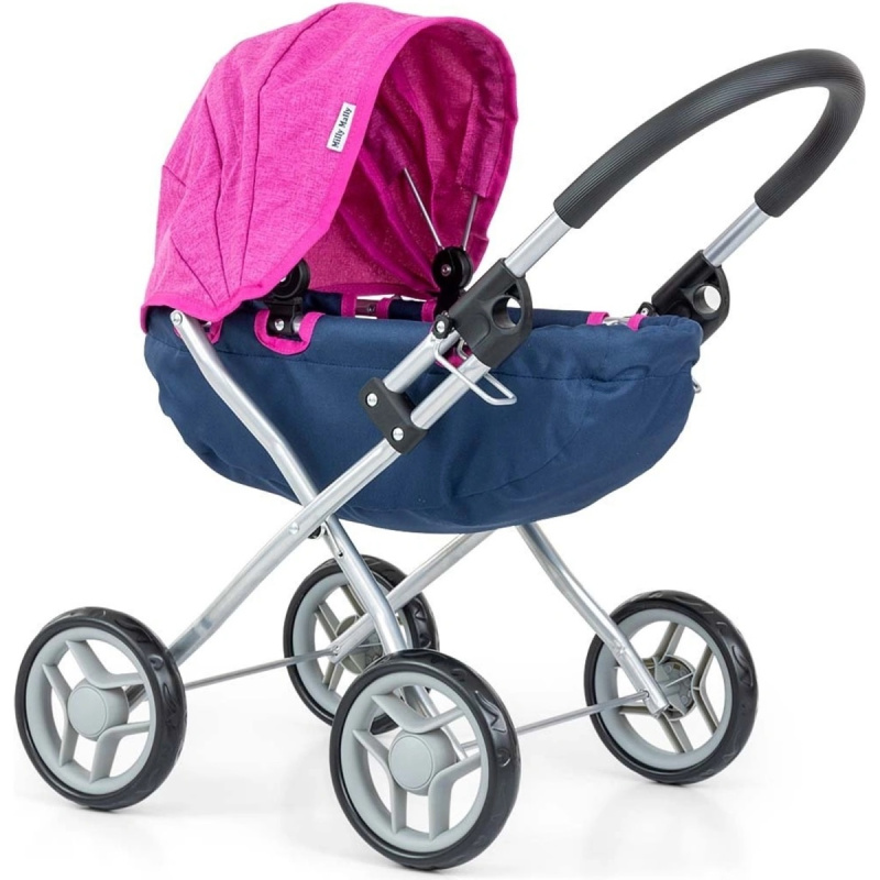 Kočárek pro panenky Milly Mally Dori Prestige Navy