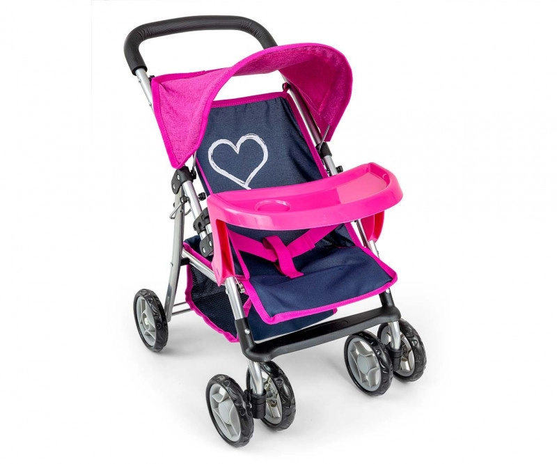 Kočárek pro panenky Kate Prestige Navy