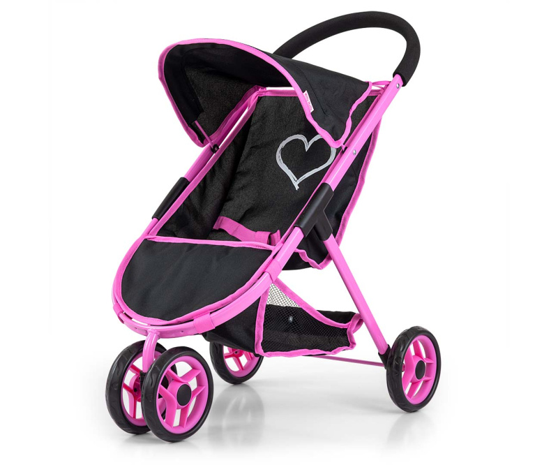Dětský golfový kočárek pro panenky MILLY MALLY Susie Prestige Black