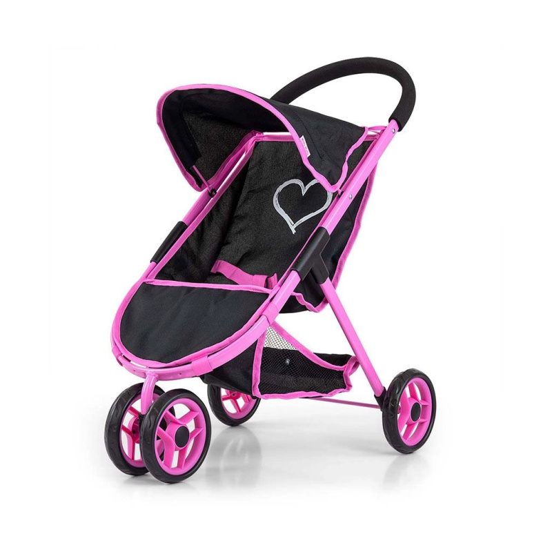 Dětský golfový kočárek pro panenky MILLY MALLY Susie Prestige Black