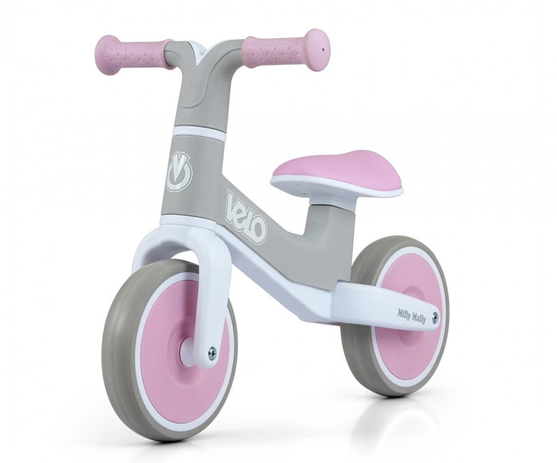 Milly Mally Dětské balanční odrážedlo Velo, růžové