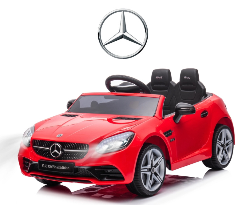 Elektrické autíčko Milly Mally Mercedes-Benz SLC červené