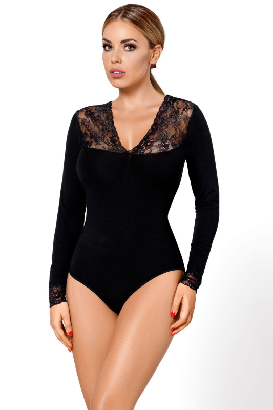 Body Hamana Melani BD black Barva: Černá, Velikost: L