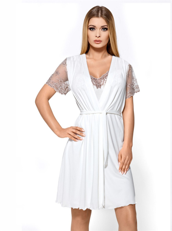 Župan Hamana Elsa ecru Barva: Tělová, Velikost: 4XL