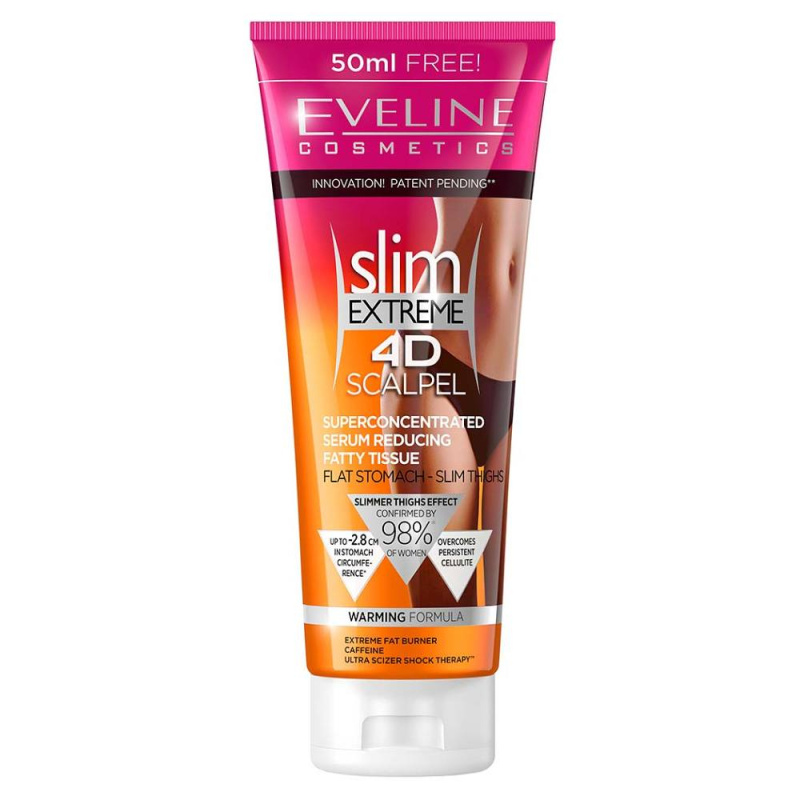 Eveline Cosmetics Slim Extreme 4D Scalpel tělové sérum k redukci podkožního tuku 250 ml