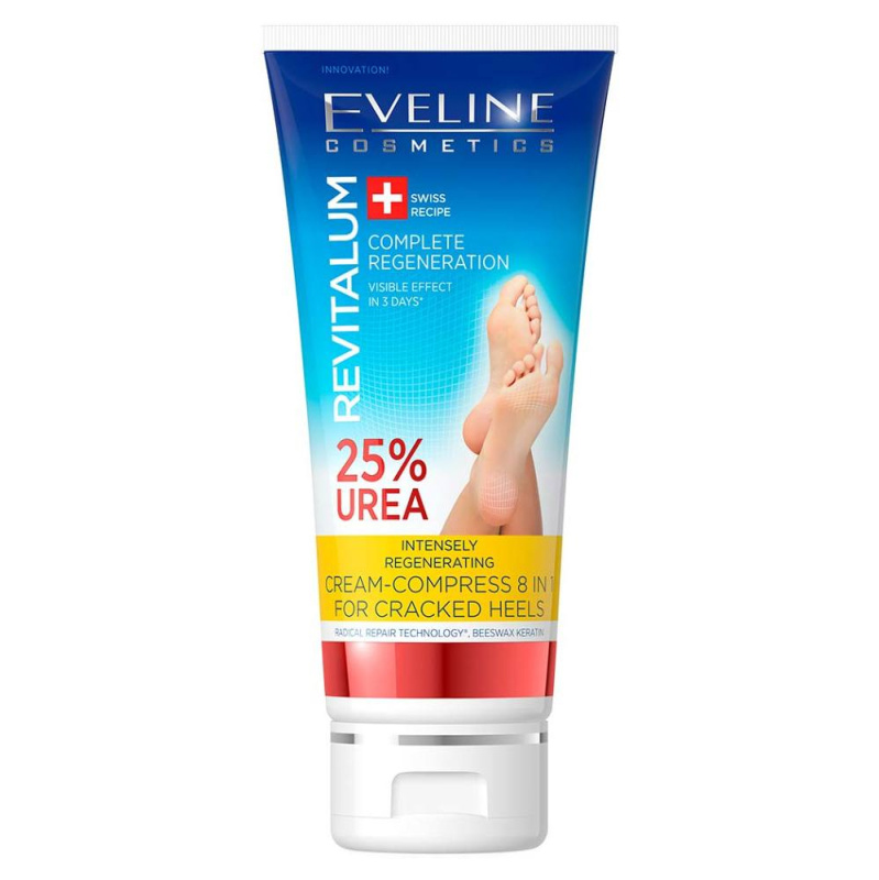 Eveline Cosmetics Revitalum změkčující krém na paty a chodidla 100 ml