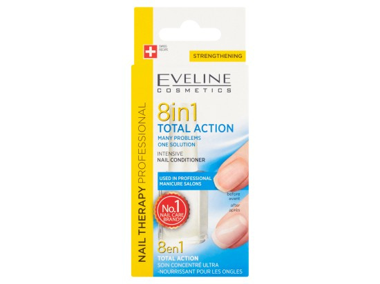 EVELINE Nail Therapy Total Action 8v1 12 ml