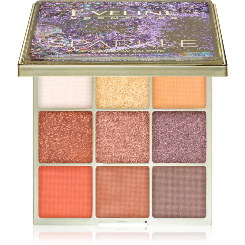 Eveline Cosmetics Sparkle paletka očních stínů 19,8 g