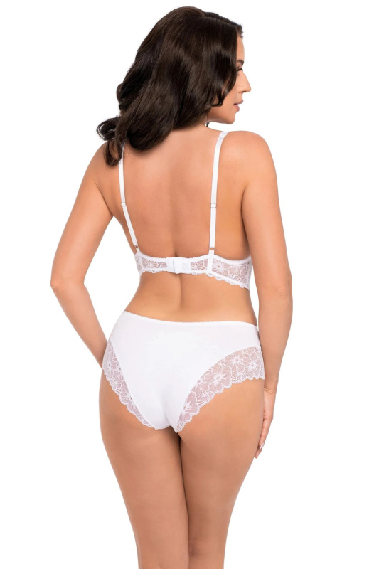 Dámské kalhotky 194 white - BABELL Bílá S