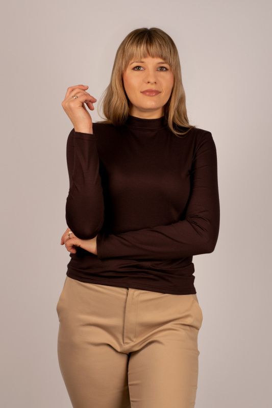 Bronzové tričko RESTA hnědá M