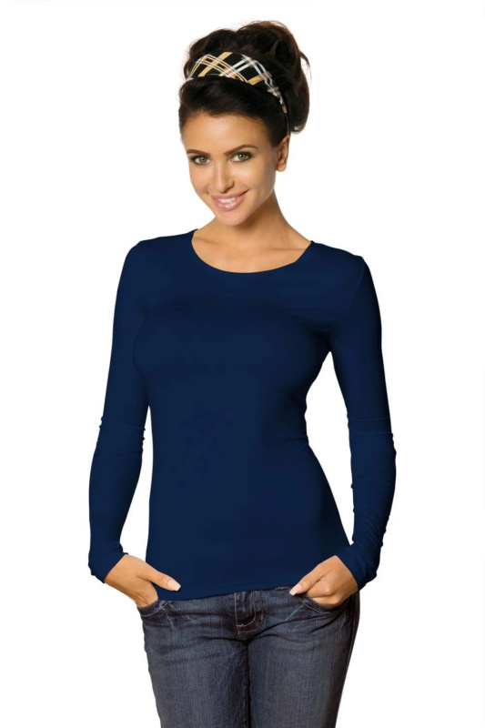 Dámská halenka Manati long blue - BABELL tmavě modrá L