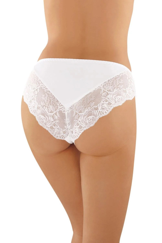 Dámské kalhotky 119 white - BABELL Bílá XL