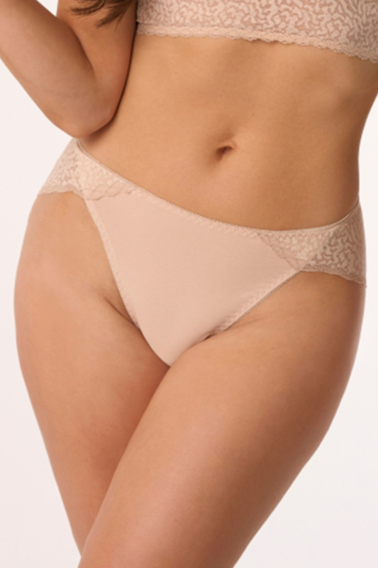 Brazilky Babell BBL 202 Barva: Béžová, Velikost: XL