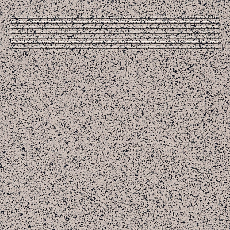 Cersanit Dlažba schodovka Mount Everest, šedá/černá, 30 x 30 cm