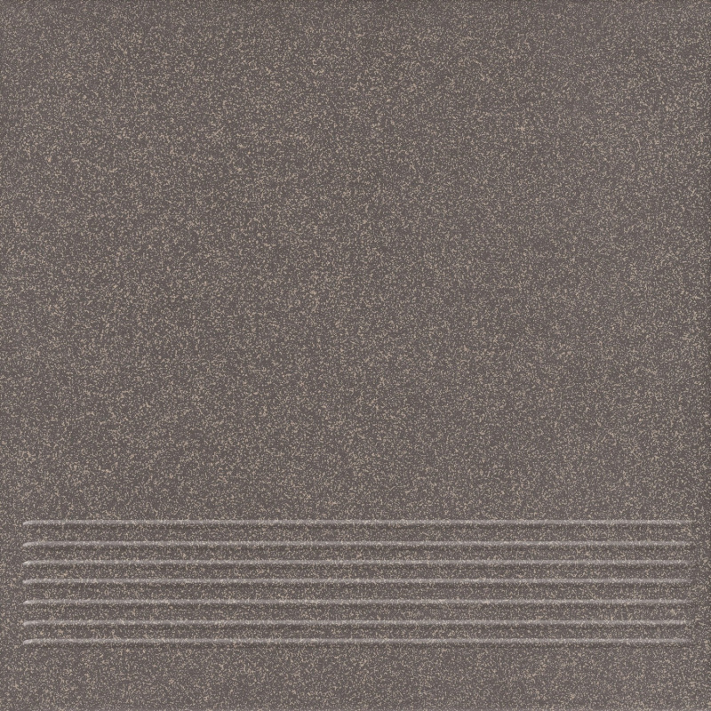 Cersanit Dlažba schodovka Etna, grafitová, 30 x 30 cm