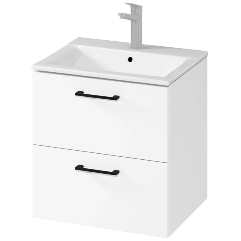 Cersanit Koupelnová skříňka vč. umyvadla Livi, bílá, 50 cm