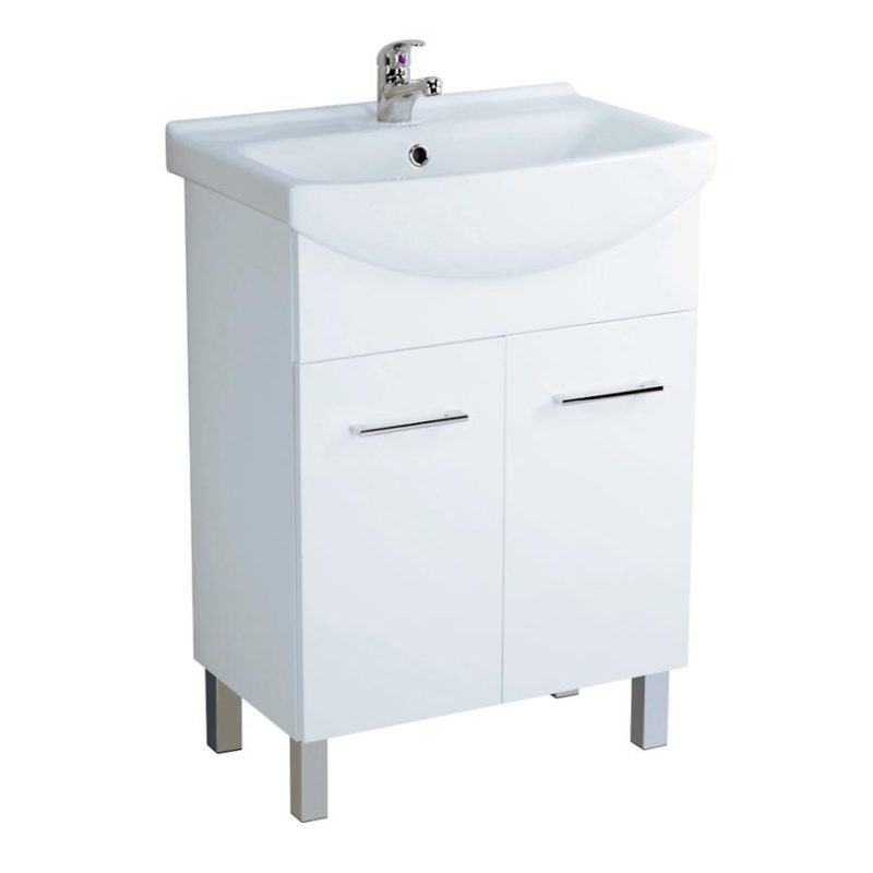 Skříňka S umyvadlem Olivia Cersania 60 Bílý Dsm