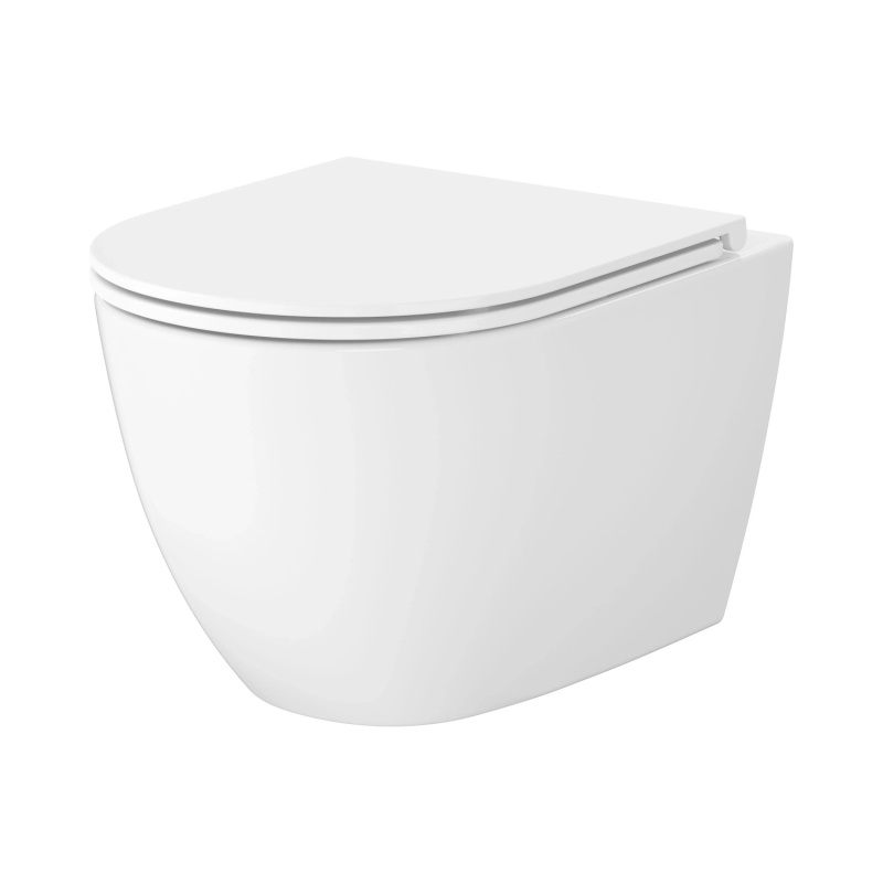 Cersanit Závěsné WC SET C952 LIDER PRO OVAL VORTEX vč. WC sedátka (S4039-001)