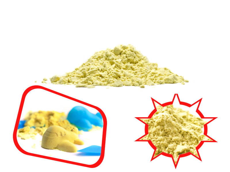 SpaceSand magický tekutý písek žlutá 1000 g