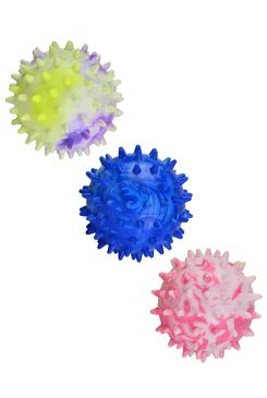 Hračka pes Míč s bodlinami plovací Vanil. 4,5 cm