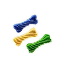Hračka pes Kost Dentální žebrovaná plovací SP 18 cm