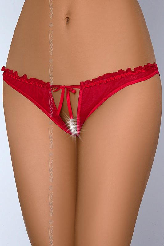 Tanga Axami V-6448 Magenta Barva: Červená, Velikost: M