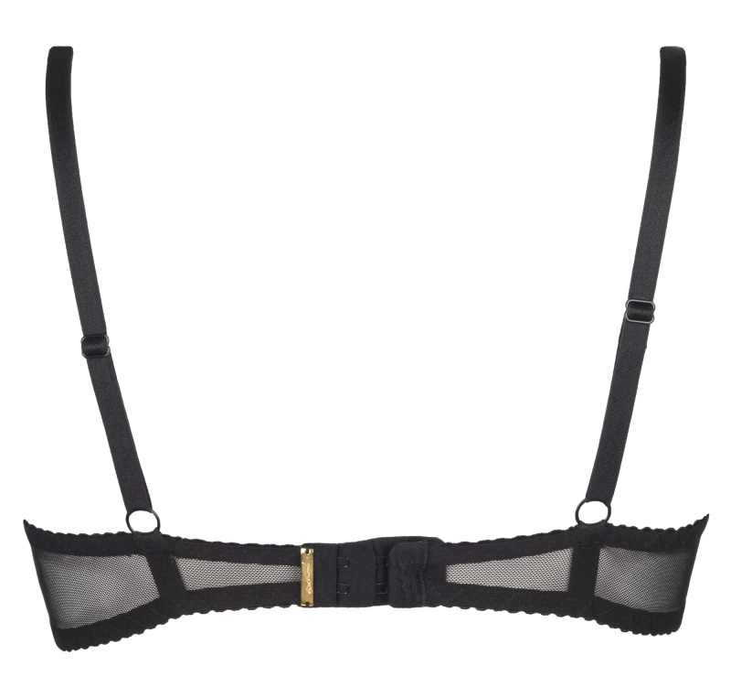 Podprsenka Cassis V-6551 černo/růžová - Axami 70A