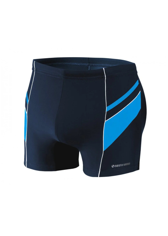 Pánské plavky - boxerky Sesto Senso art.357 M-2XL tmavě modrá L