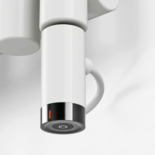 House Level ONE topná tyč 300 w bílá lesk HOK0300BILK