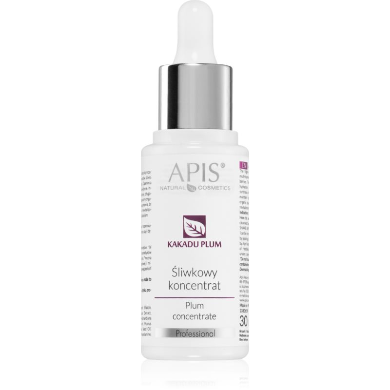 Apis Natural Cosmetics Professional Plum Concentrate intenzivně hydratační koncentrát na obličej 30 ml
