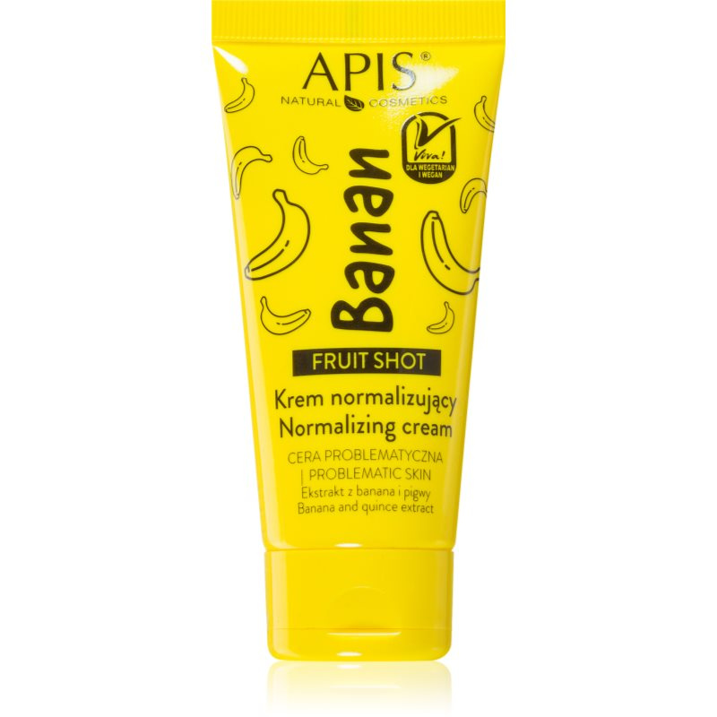 Apis Natural Cosmetics Fruit Shot Banana denní a noční krém pro problematickou pleť 50 ml