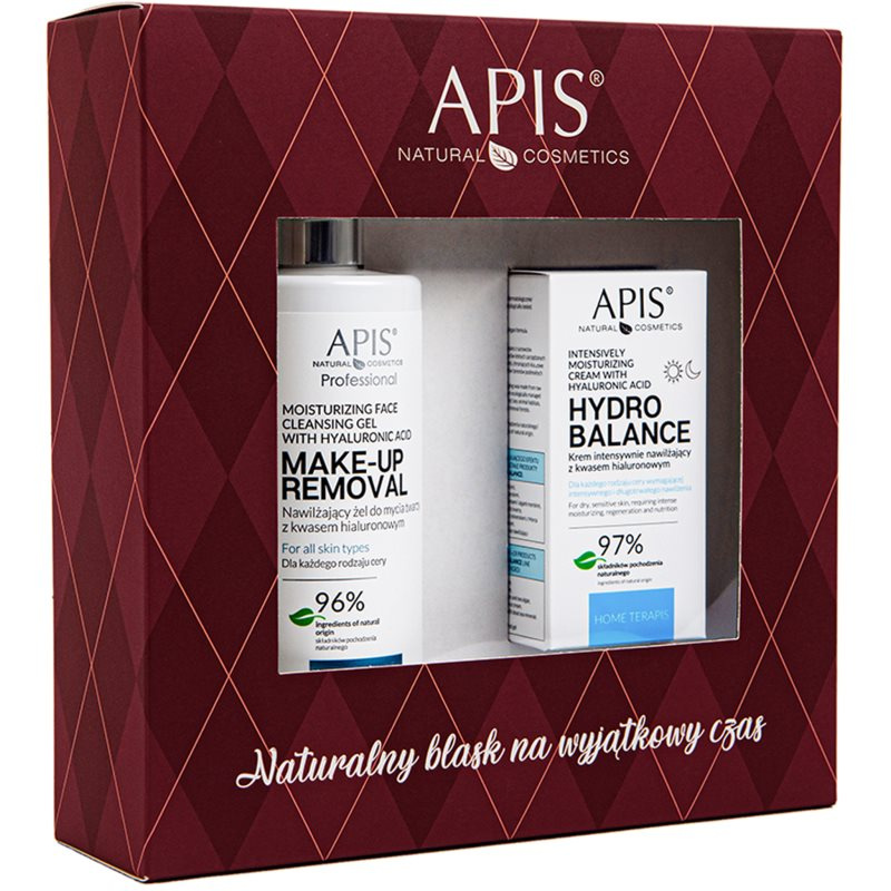 Apis Natural Cosmetics Hydro Balance dárková sada proti stárnutí pleti